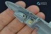Quinta Studio QD48162 He 162 3D-Printed & coloured Interior on decal paper (Dragon) 1/48